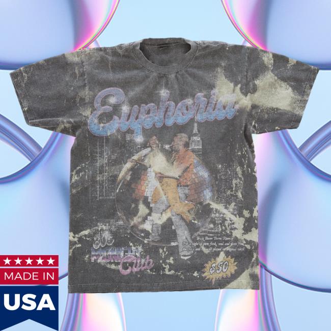 Teivk Bleached Euphoria Exclusive Shirts