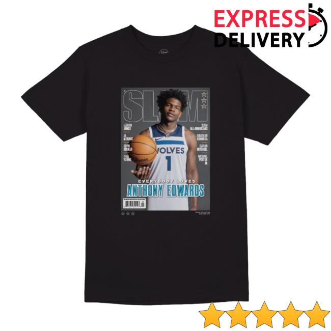Official SLAM Cover T-Shirts - Anthony Edwards (SLAM 233)
