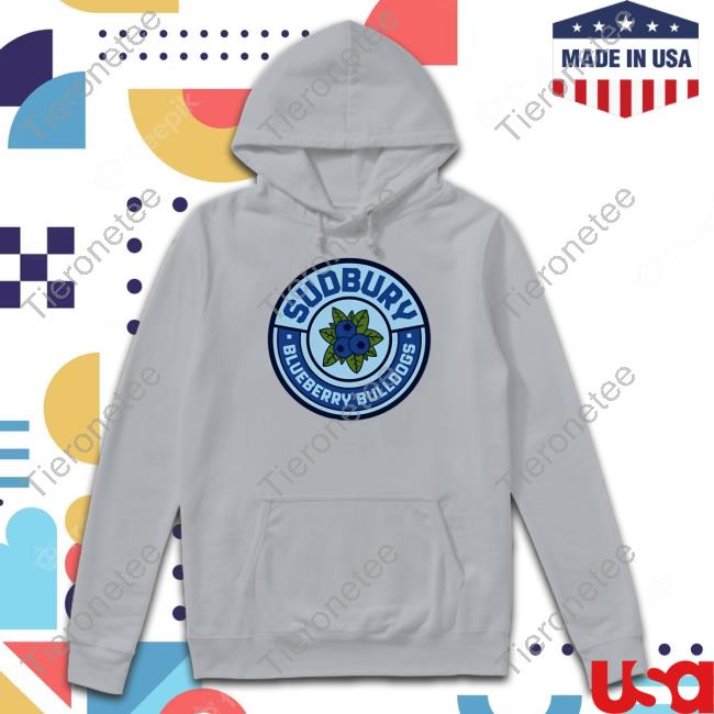 Letterkenny Merch Sudbury Blueberry Bulldogs Hooded Sweatshirt