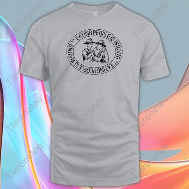 Ppberlin Merch Shirts That Go Hard Eating People Is Wrong Weifl Herren Shirt