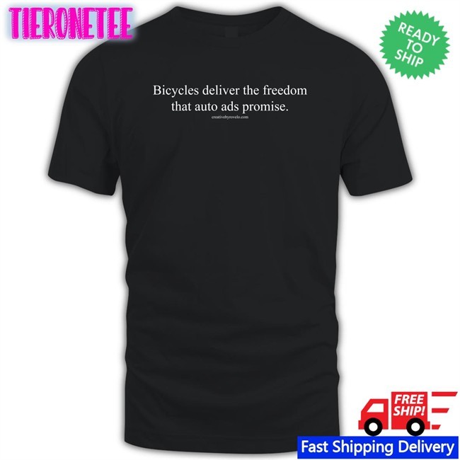 Joe Cutrufo Bicycles Deliver The Freedom That Auto Ads Promise Sweatshirt