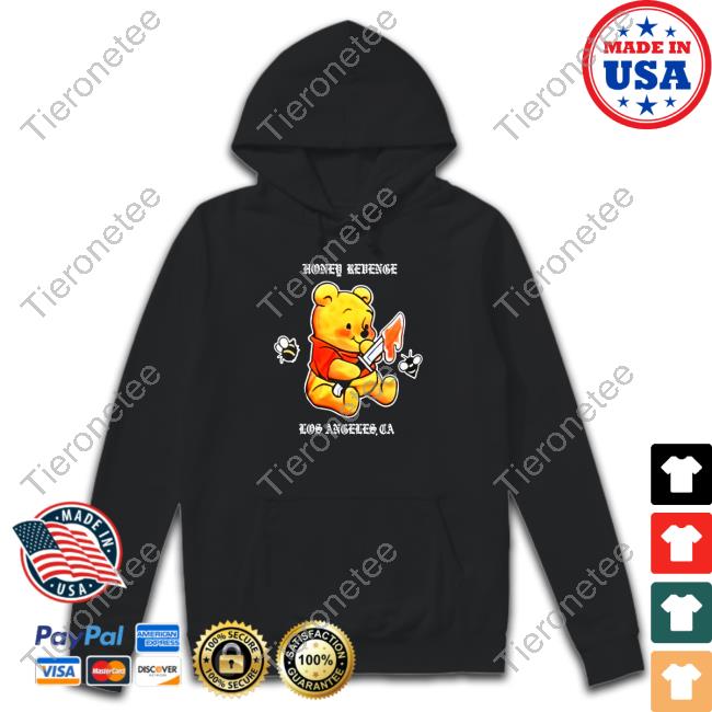Official Pooh Honey Revenge Los Angeles Ca T-Shirt