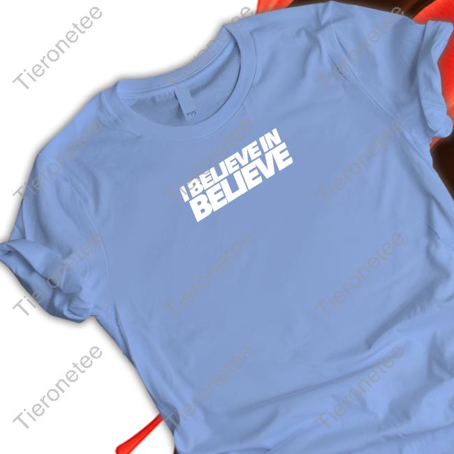Official Ted Lasso I Believe In Believe Tee Shirt