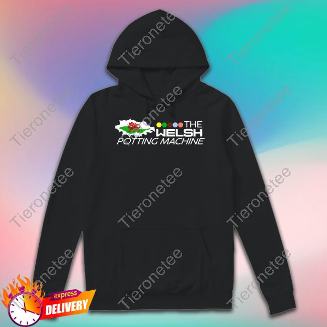 Snooker Mark Williams The Welsh Potting Machine Hooded Sweatshirt Mark Williams M.B.E