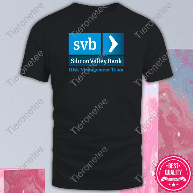 Arbitrage Andy Merch Svb Silicon Valley Bank Risk Management Team T-Shirt
