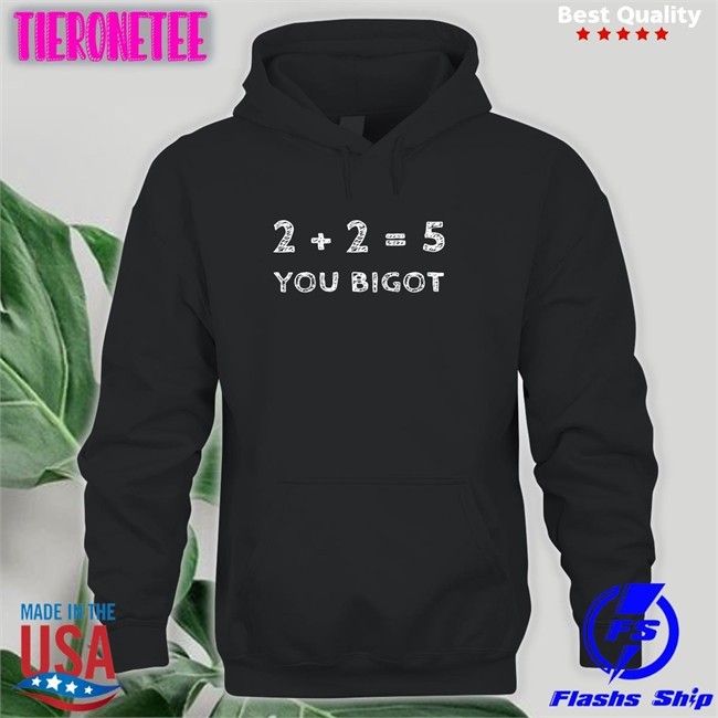 Two + Two Equals Five You Bigot Classic T-Shirt Black Luke Rudkowski
