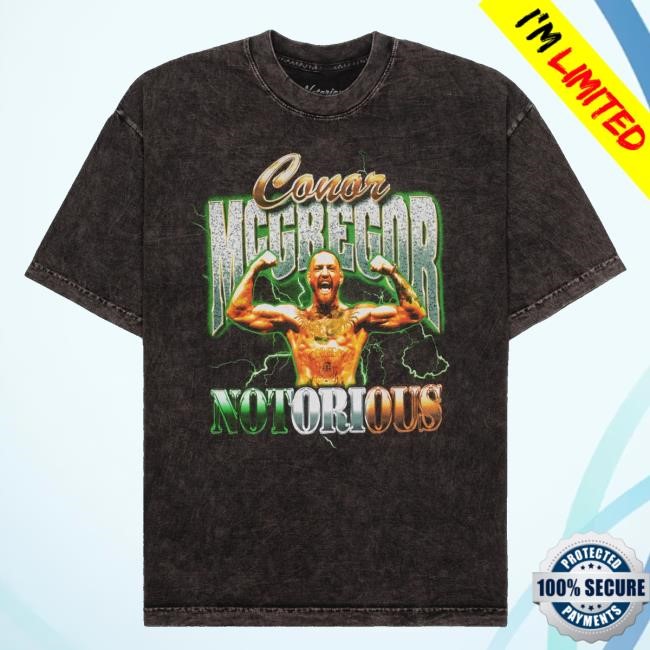 Official Shop Conor Mcgregor Notorious Vintage Tee