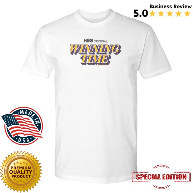 Winning Time Vintage Logo New Shirt Hbo Shop