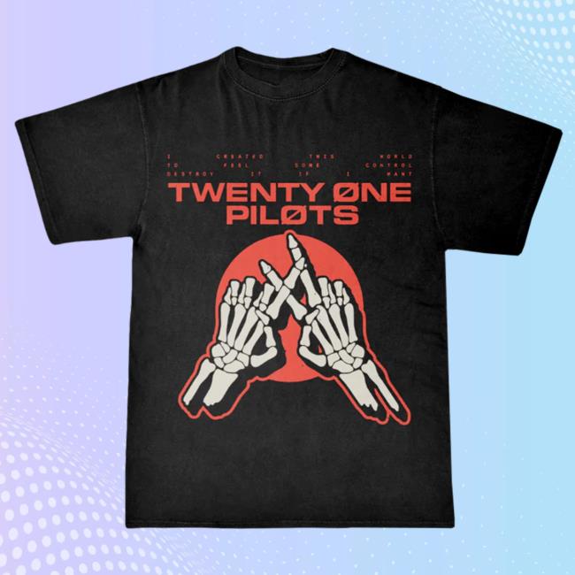 Skeleton Hands Tee
