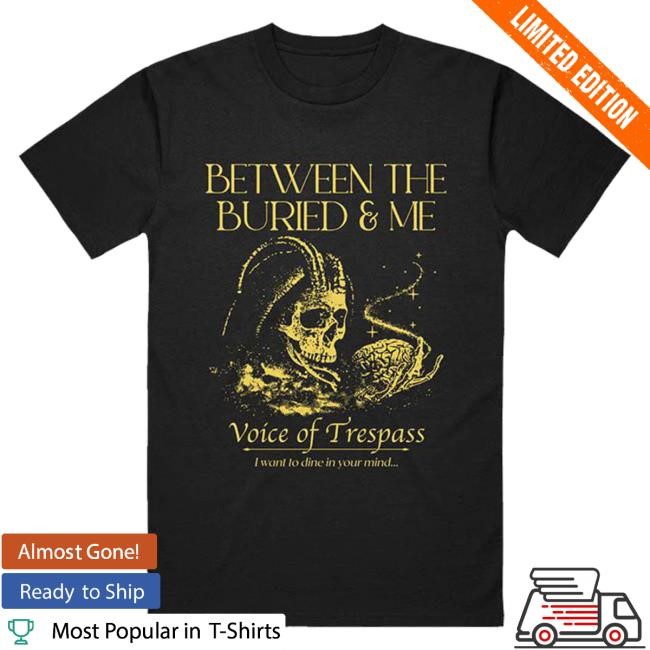 Official Between the Buried and Me Voice Of Trespass Hot Shirt BTBAM