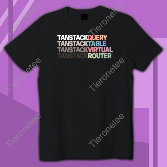Tanstack Query Table Virtual Router Shirt