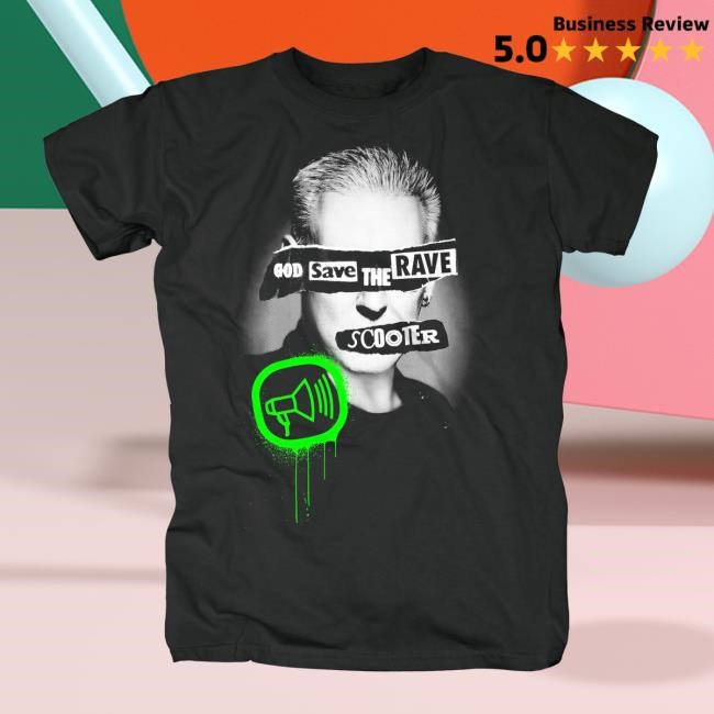 Scooter God Save The Rave New Tee Scooter Merch