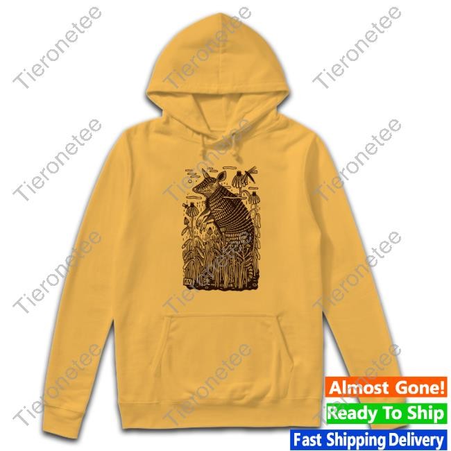 Official Kathleen Neeley Ok Fauna Armadillo Shirt Sweatshirt