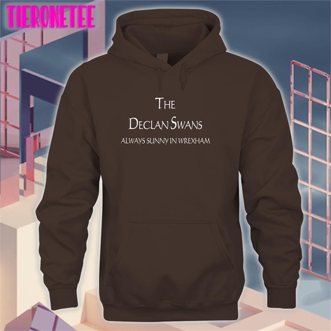 Fanbace Merch The Declan Swans Always Sunny In Wrexham New Shirt Michael Hett