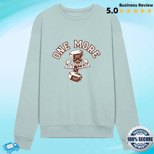 Spreadshirt Dumbbell One More To Encourage You During Workout On Bella + Canvas Unisex Sweatshirt
