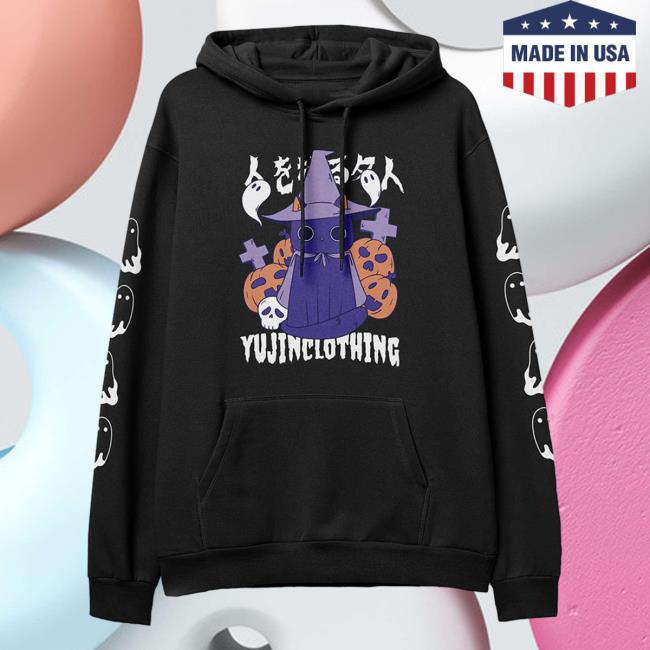 Official Yujin Clothing Master Manipulator Cat Hoody Black
