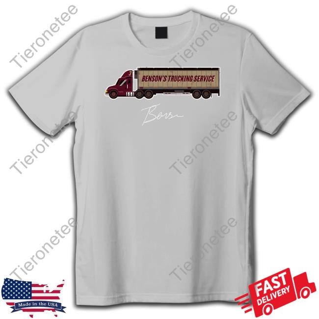Trey Benson Benson's Trucking Service Tee
