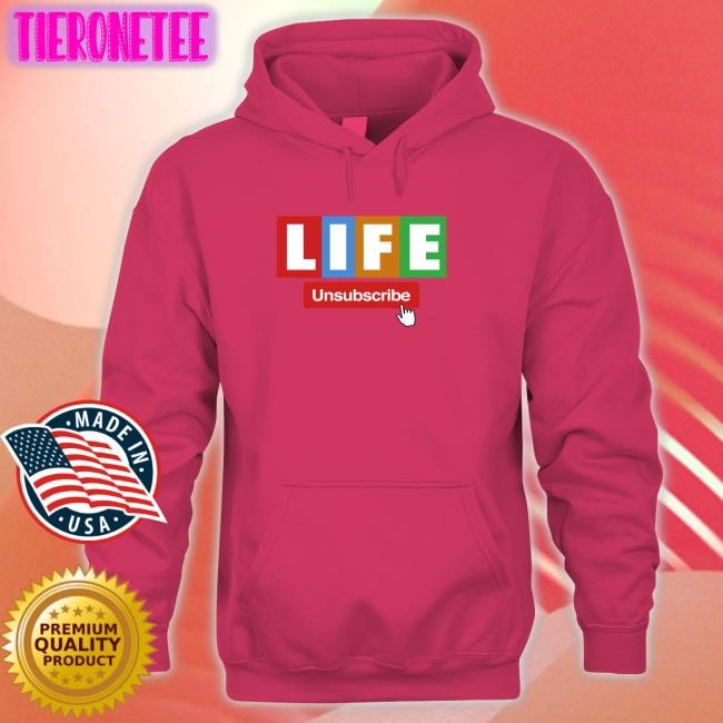 Unsubscribe Podcast Life T Shirt Unsubscribe Podcast Merch Bunkerbranding