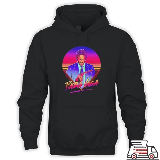 Baba Yaga John Wick sunset Hoodie