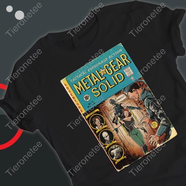 Metal Gear Solid Comic Book Covers Hoodie Tactical Espionage Action