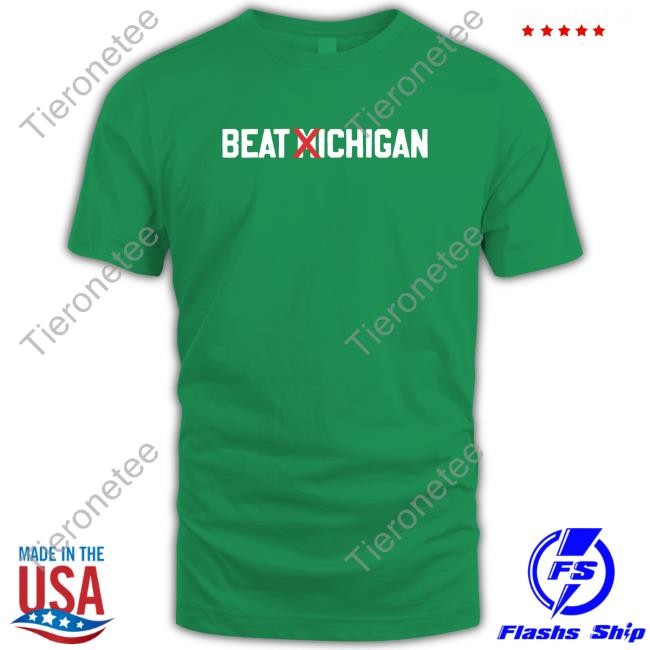 Barstool Sports Store Beat Michigan Tee Shirt