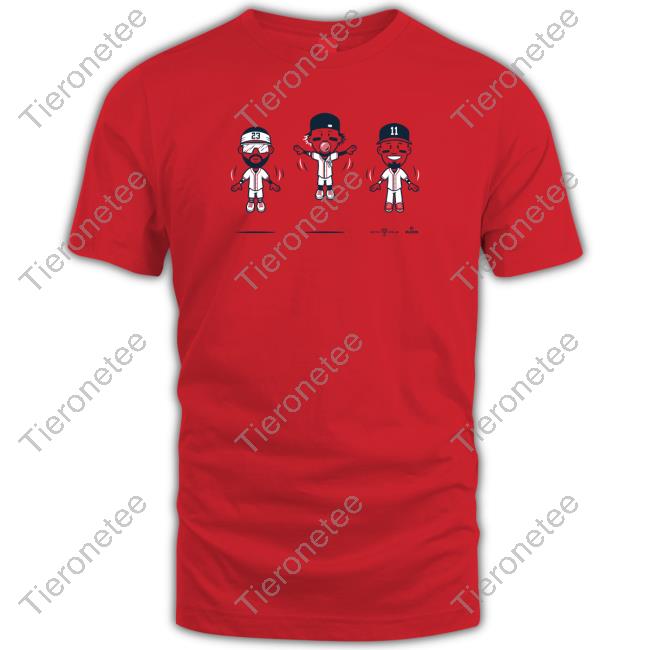 RotoWear Keep Flying Michael Harris II Ronald Acuña Jr Orlando Arcia Shirt