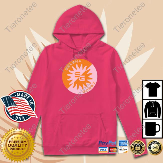 Selena Gomez Merch Sunset Hoodie