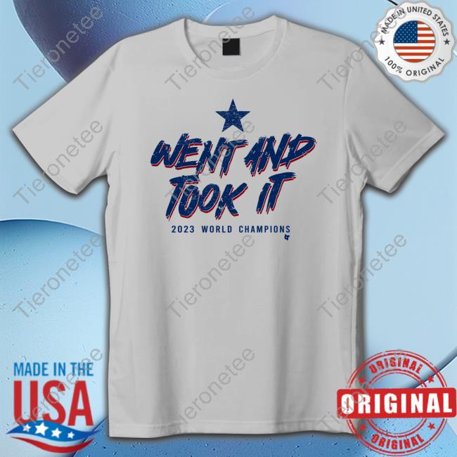 Official Texas Baseball: Went And Took It T-Shirts