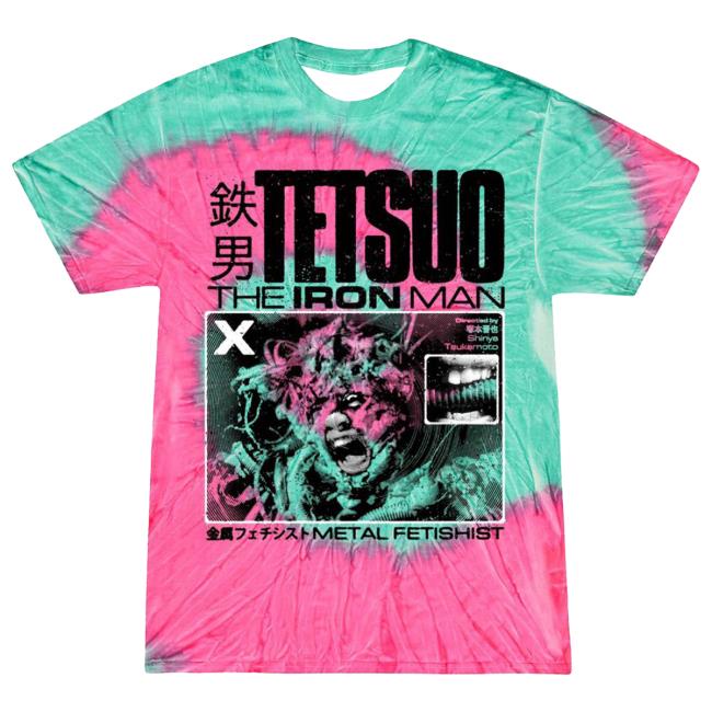 Tetsuo The Iron Man Tie Dye T Shirt