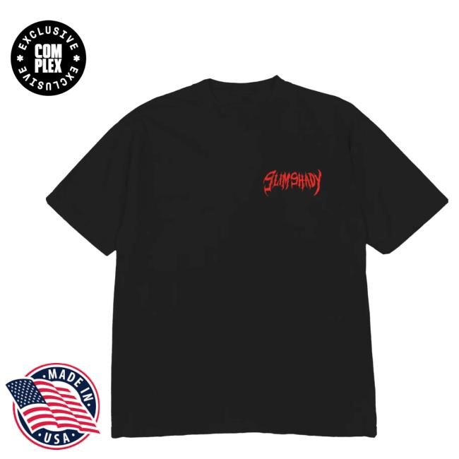 Official Complex Merch Store Shop Eminem Slim Shady Eminem Death Of Shady T-Shirts