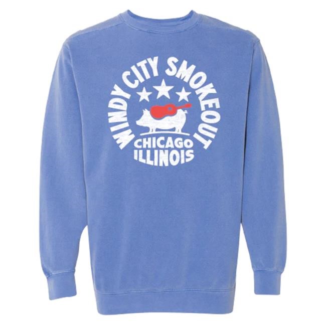 Windy City Smokeout Blue Sweatshirts