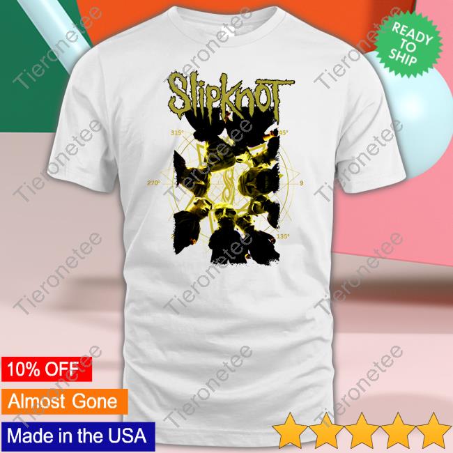 Official Slipknot All Hope Is Gone White Tee Shirt