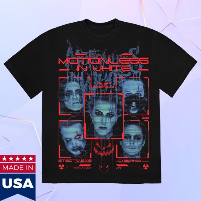 Official Motionless In White Us Or Them New Shirt