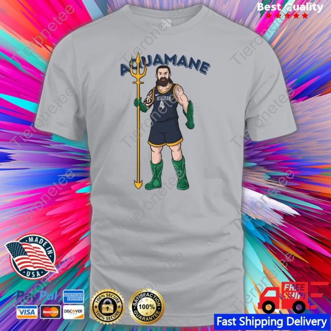 Steven Adams Aquamane Hoodie Memphis Grizzlies