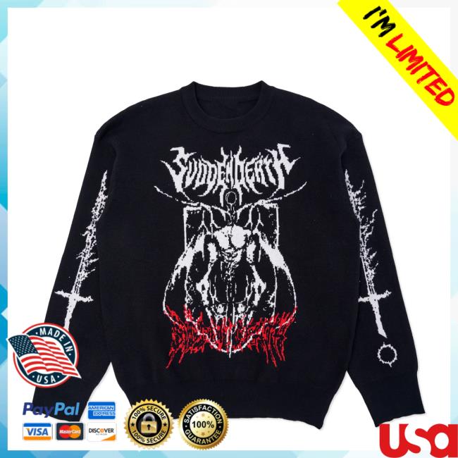 Svdden Death Merch Corpse Hooded Sweatshirt