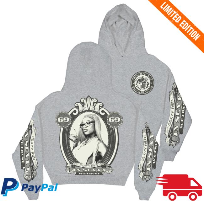 Sexyy Red Merch Shop Sexyy Love Money LS Hoodie